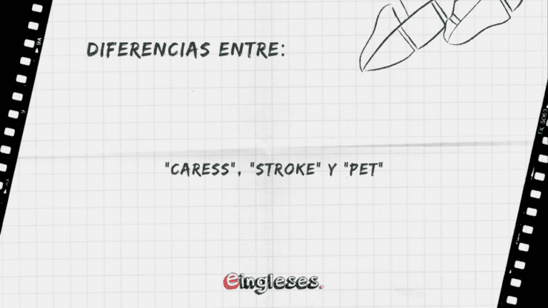 Diferencias entre caress, stroke y pet