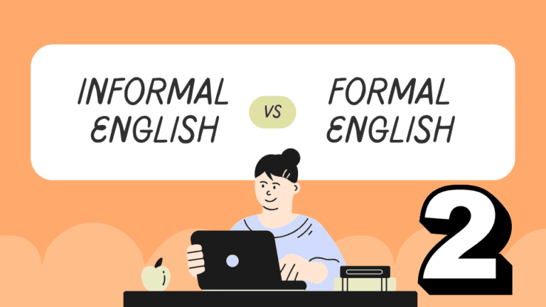 Vocabulario informal vs formal (2)