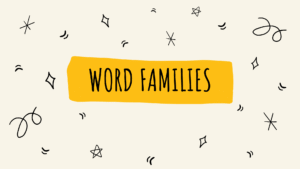 Word Families